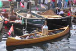 Wood Steam Canoe