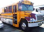 90's Freightliner School Bus Transporter
