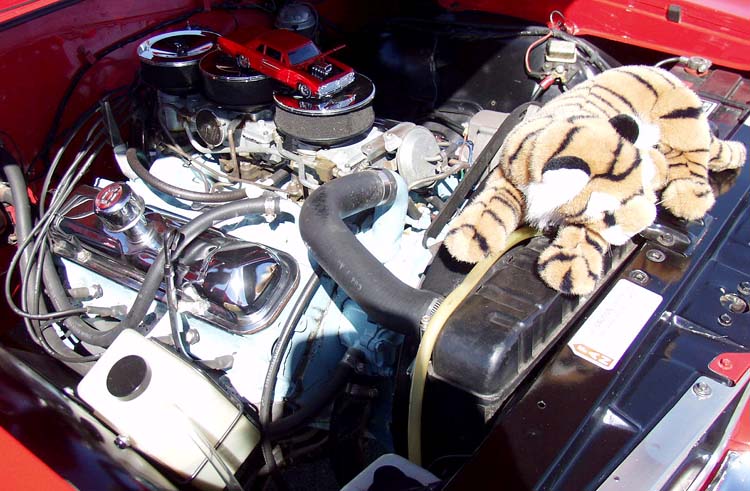 64 Pontiac GTO 389 TriPower V8 Engine