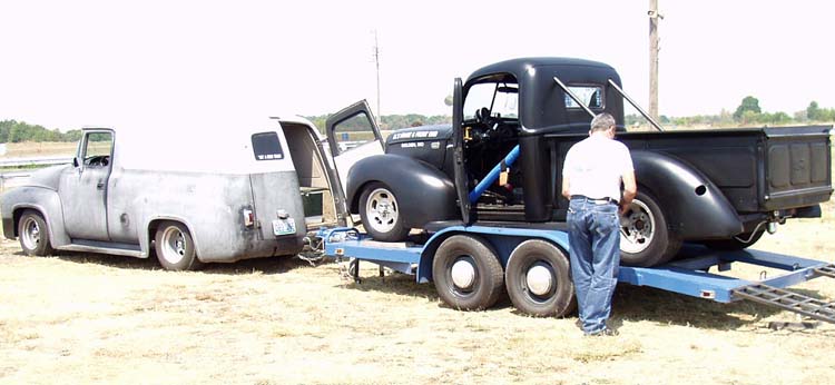 56 Ford Panel Delivery & 41 Ford Pickup