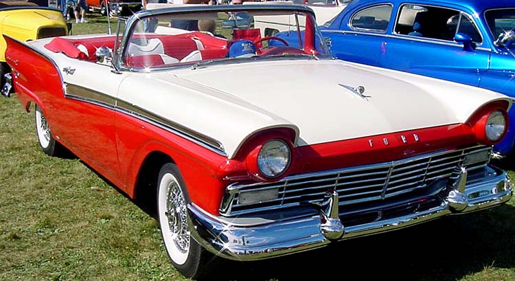 57 Ford Convertible