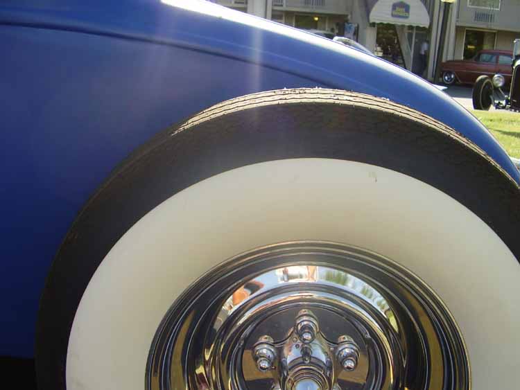 29 Ford Model A Chopped Loboy Coupe Wheel