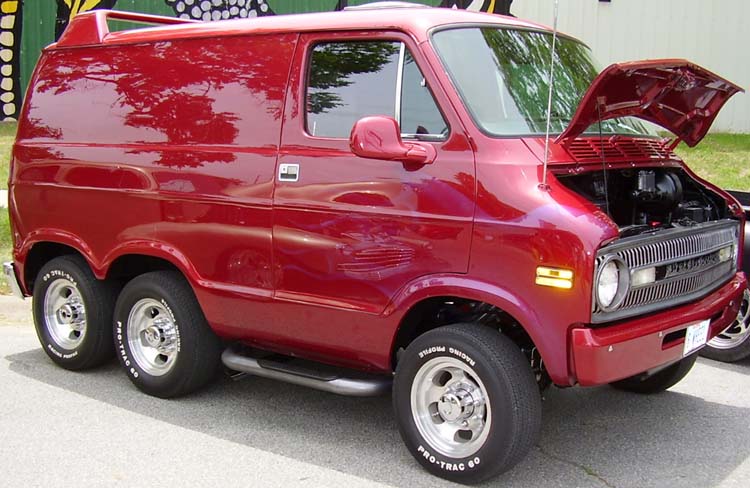 74 Dodge B100 Tradesman Van Custom