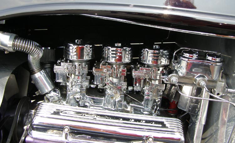 35 Chevy 3W Coupe w/SBC 3x2 V8