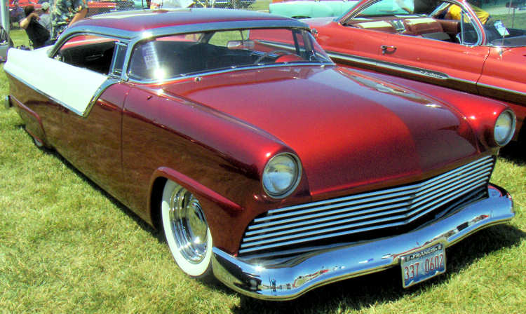 56 Ford Chopped 2dr Hardtop