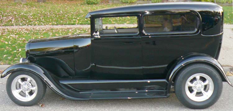 28 Ford Model A Chopped Tudor Sedan