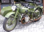 41 Chiang Chang Sidecar Motorcycle Military