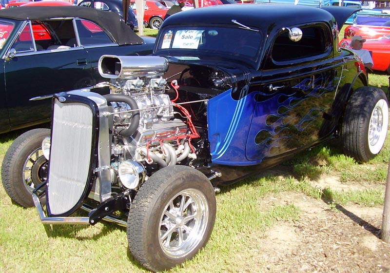 33 Ford Hiboy Chopped 3W Coupe