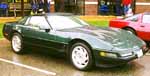 95 Dark Green Corvette